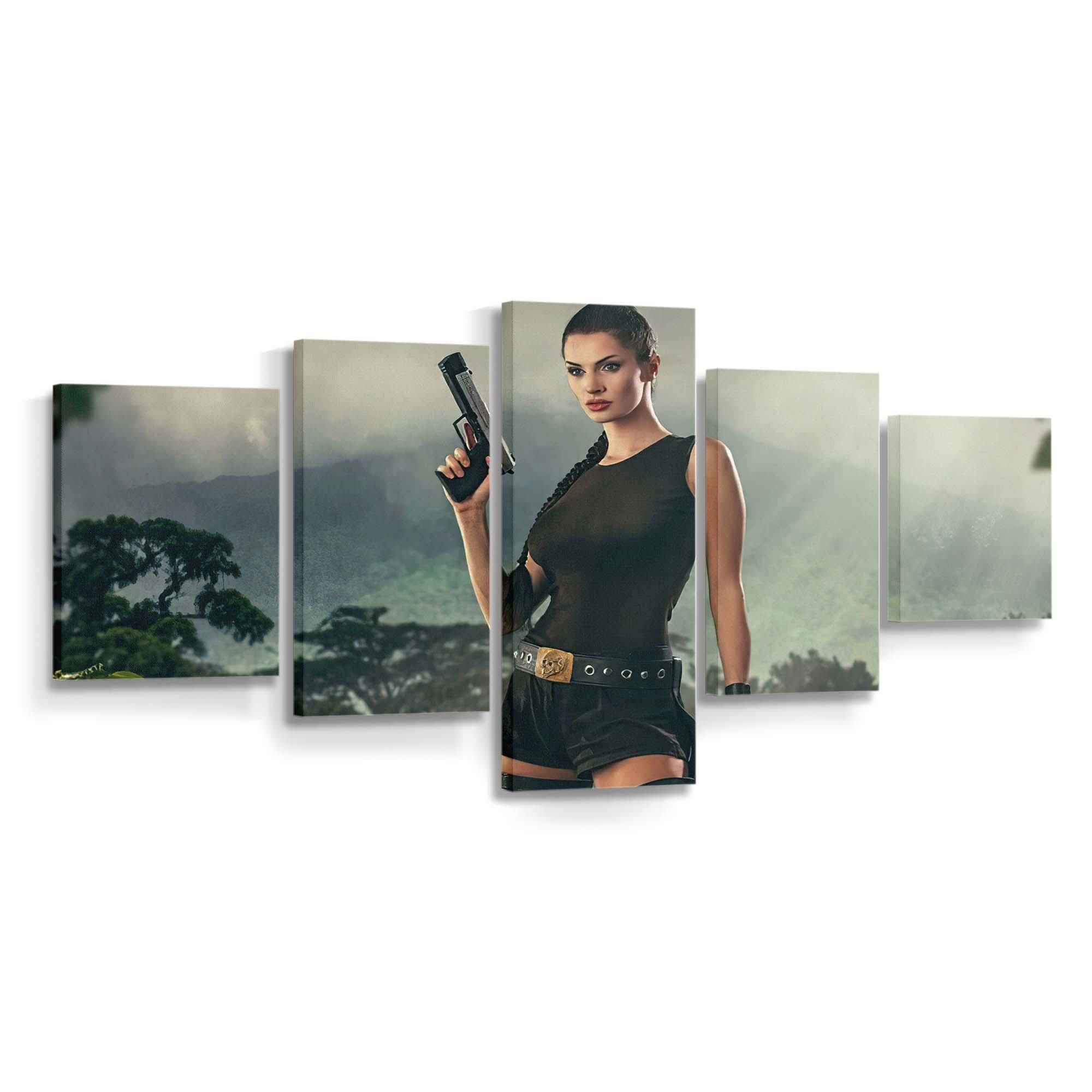 tombraider cosplay girl 4k v6